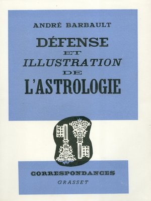 cover image of Défense et illustration de l'Astrologie